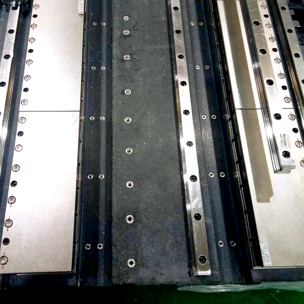 China Granite Base assembly with Rails and Ball Screws and Linear Rails ...