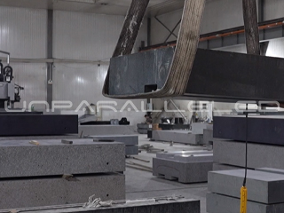 CNC granite table