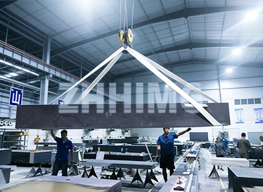 Granite Straight Ruler with 4 precision surfaces