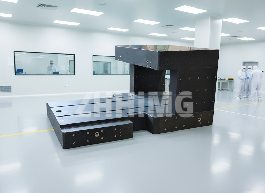 Granite components in construction