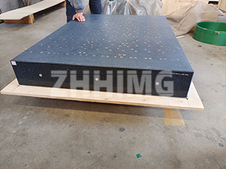 Granite components with high stability