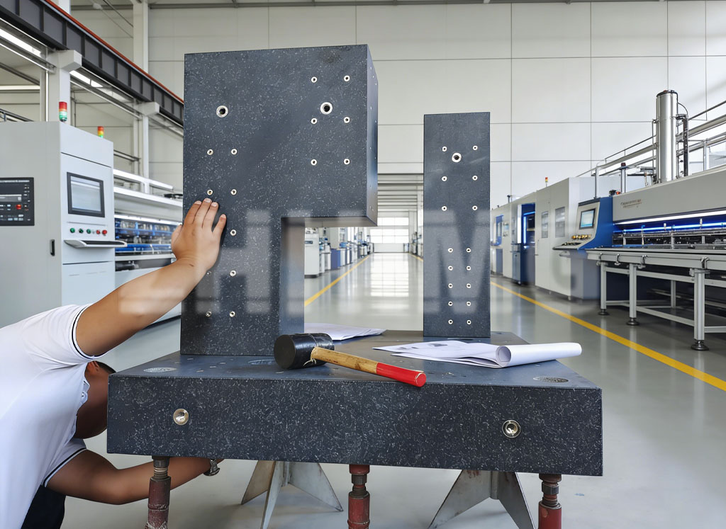 Precision Apparatus granite machine base