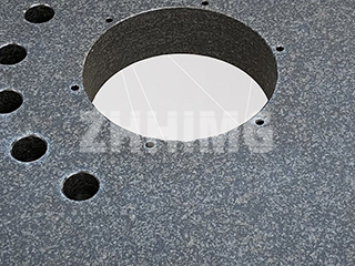 granite measuring table