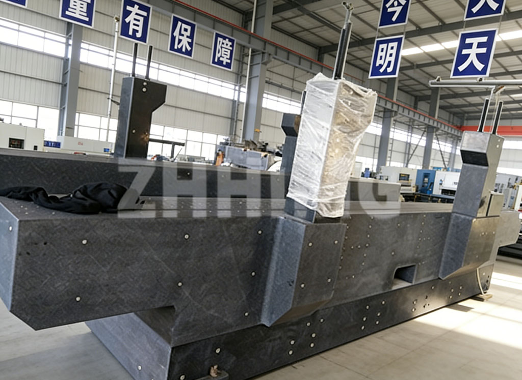 granite straight ruler with 2 precision surfaces