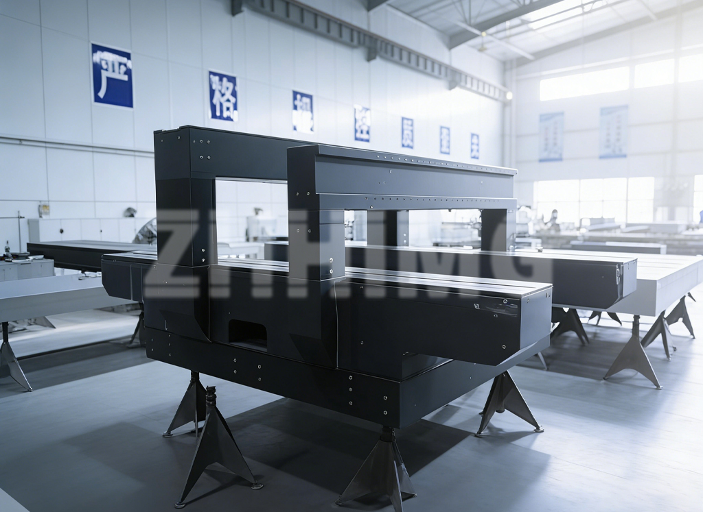 granite surface plate with support