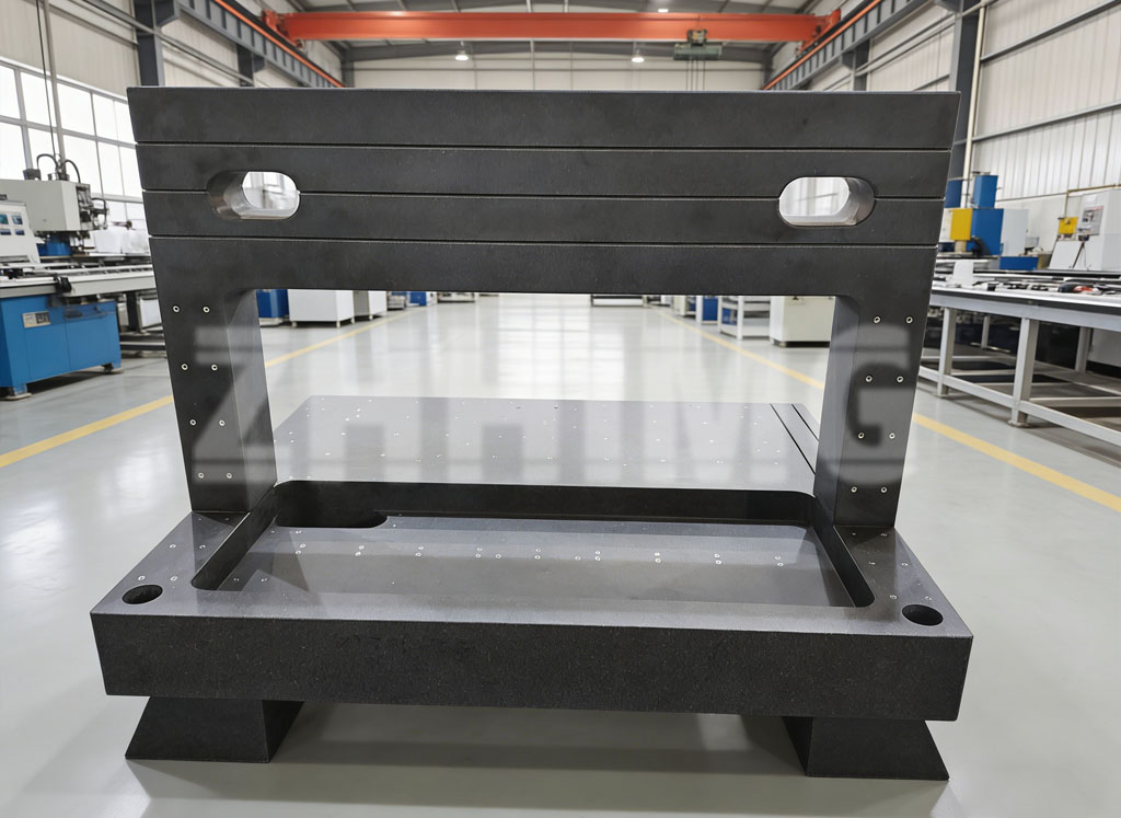 ndt granite machine bed