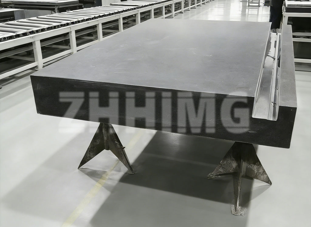nondestructive testing granite base
