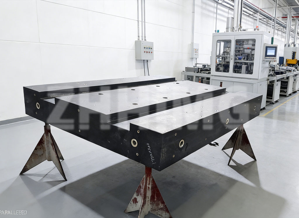 precision black granite parts