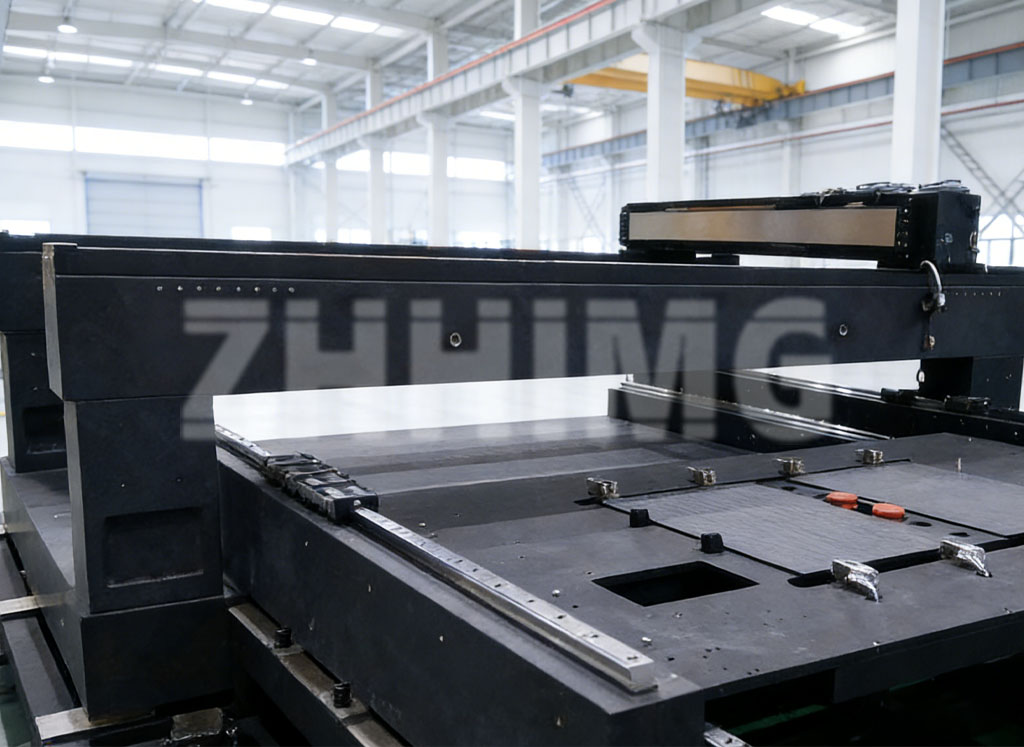 precision machine bed