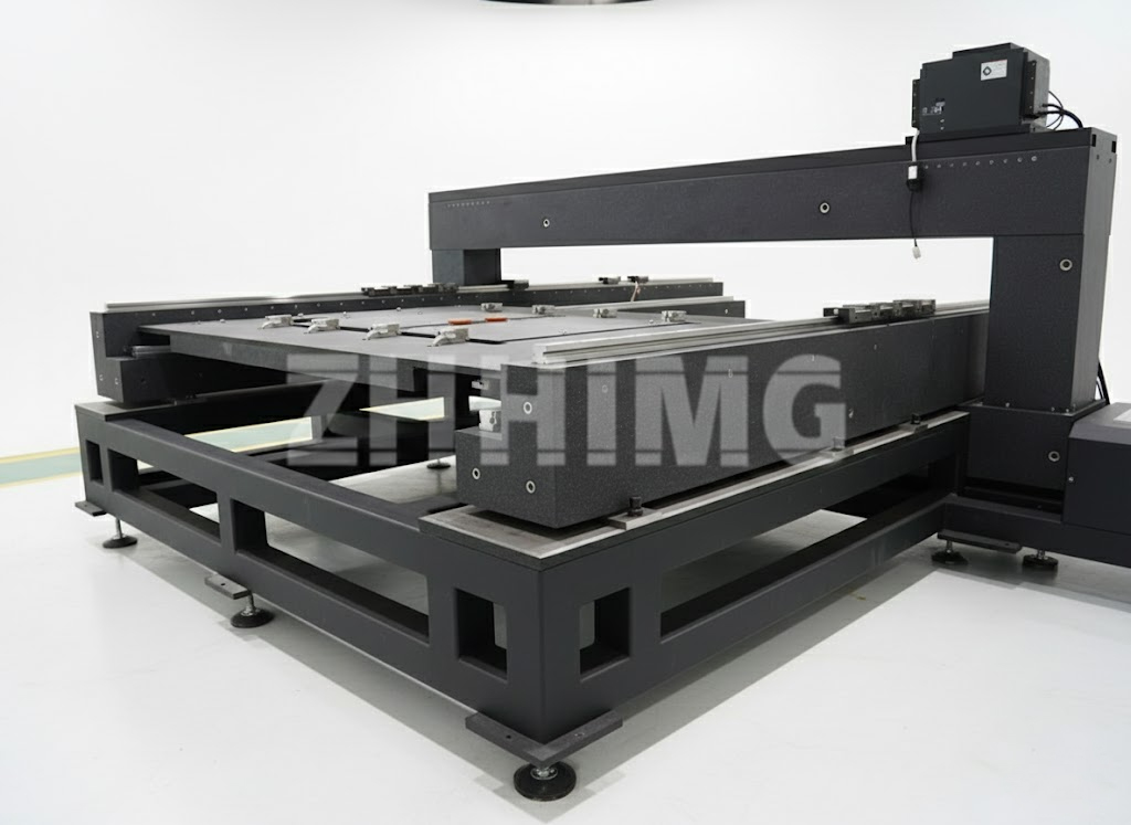 ultra-precision machine base granite vs mineral casting vs steel welded bed for semiconductor equipment